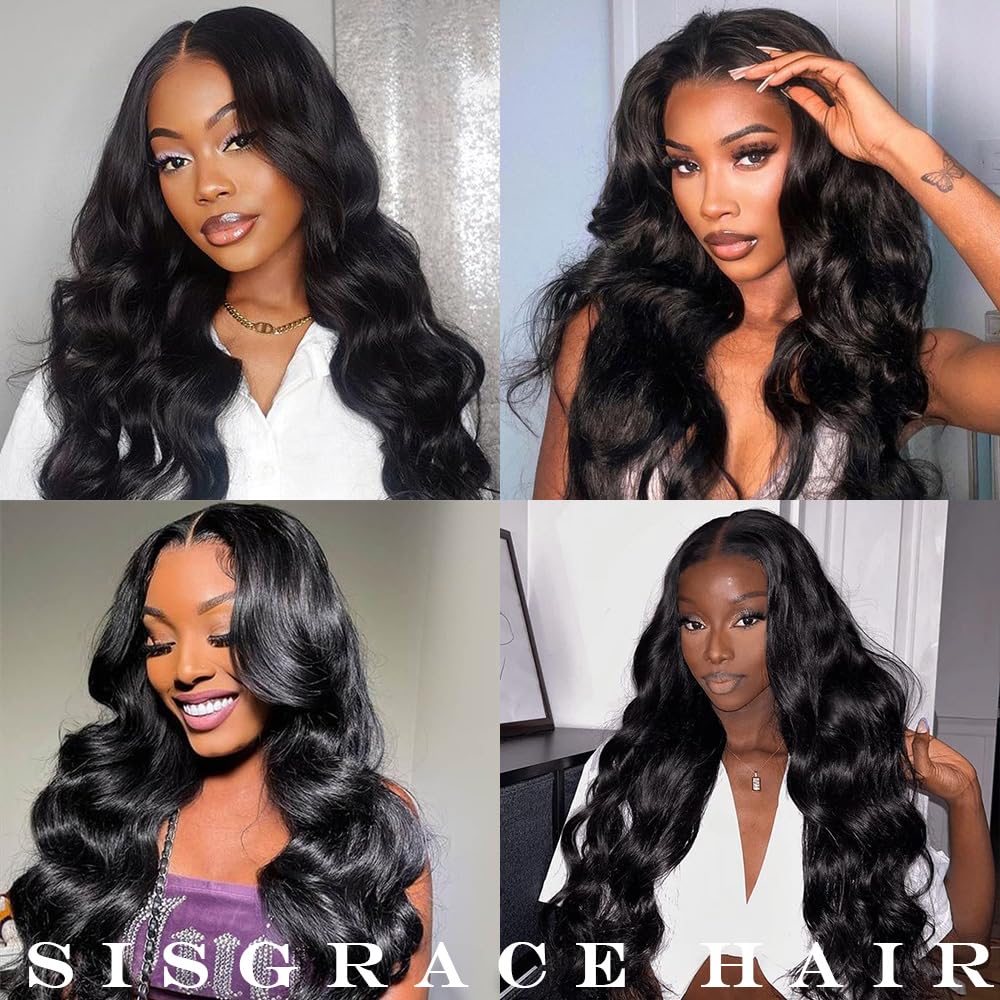 Synthetic Lace Front Wig with Pre-Plucked Hairline, Glueless Design Amazon.com : Glueless Synthetic Lace Front Wig 26 Inches  main image 3