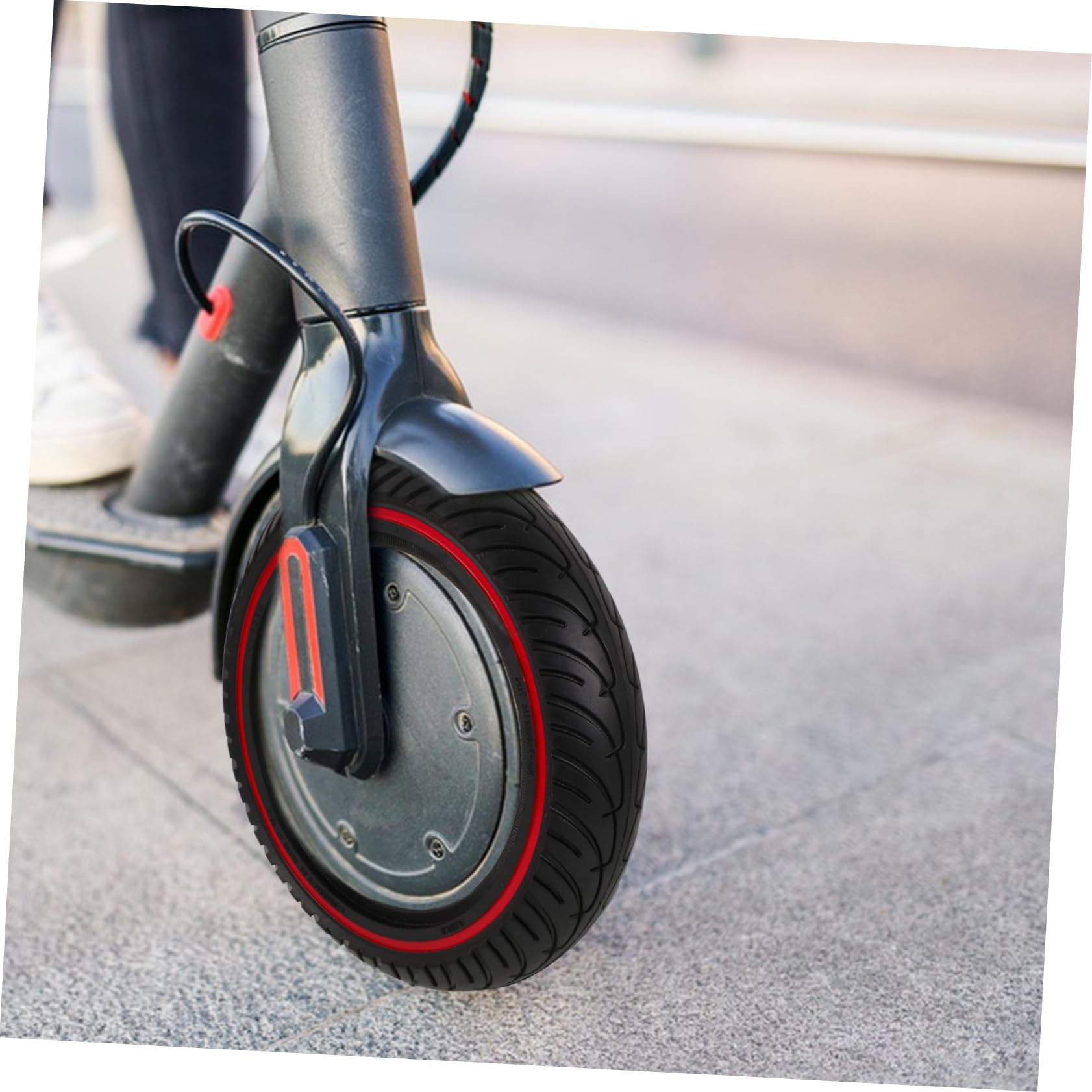 Cabilock Pneu Plein pour Trottinette Électrique Pro Roue de Remplacement Honeycomb Solide Antidéflagrant Entretien Améliore Adhérence et Confort de Conduite