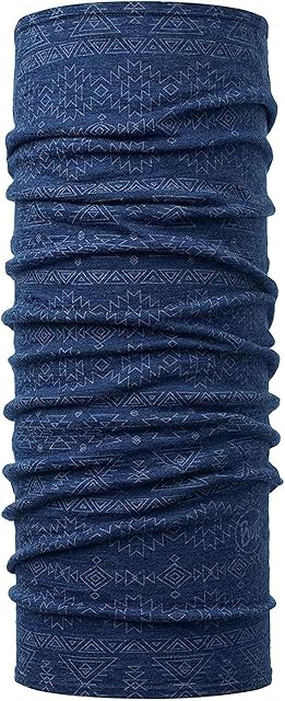 Buff Unisex Edgy lekki szalik z wełny merynosów, na zewnątrz, rurkowy szalik - dżins