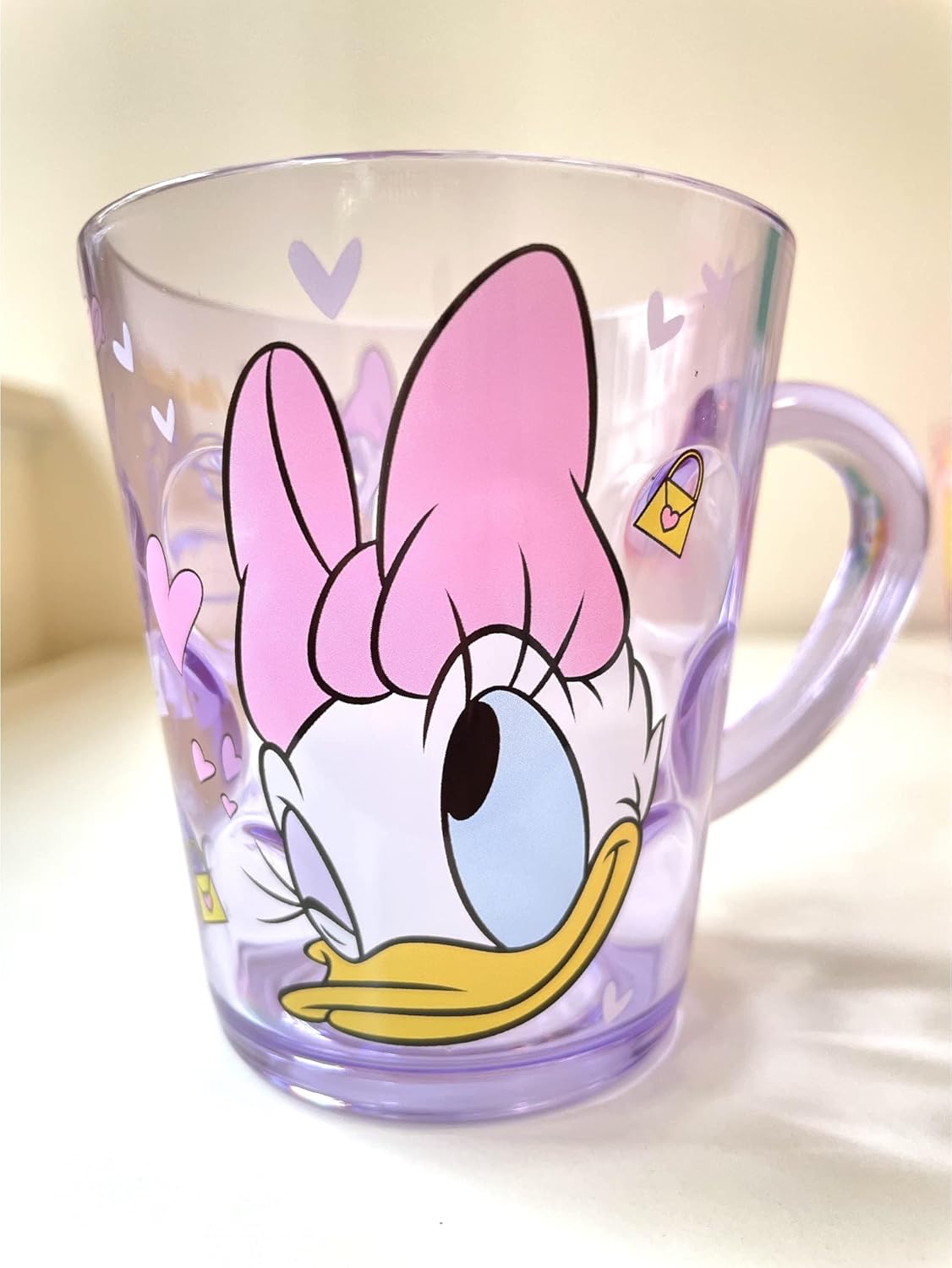 Everyday Delights Daisy Duck Purple Durable ABS Plastic Cup, 250ml - Image 2