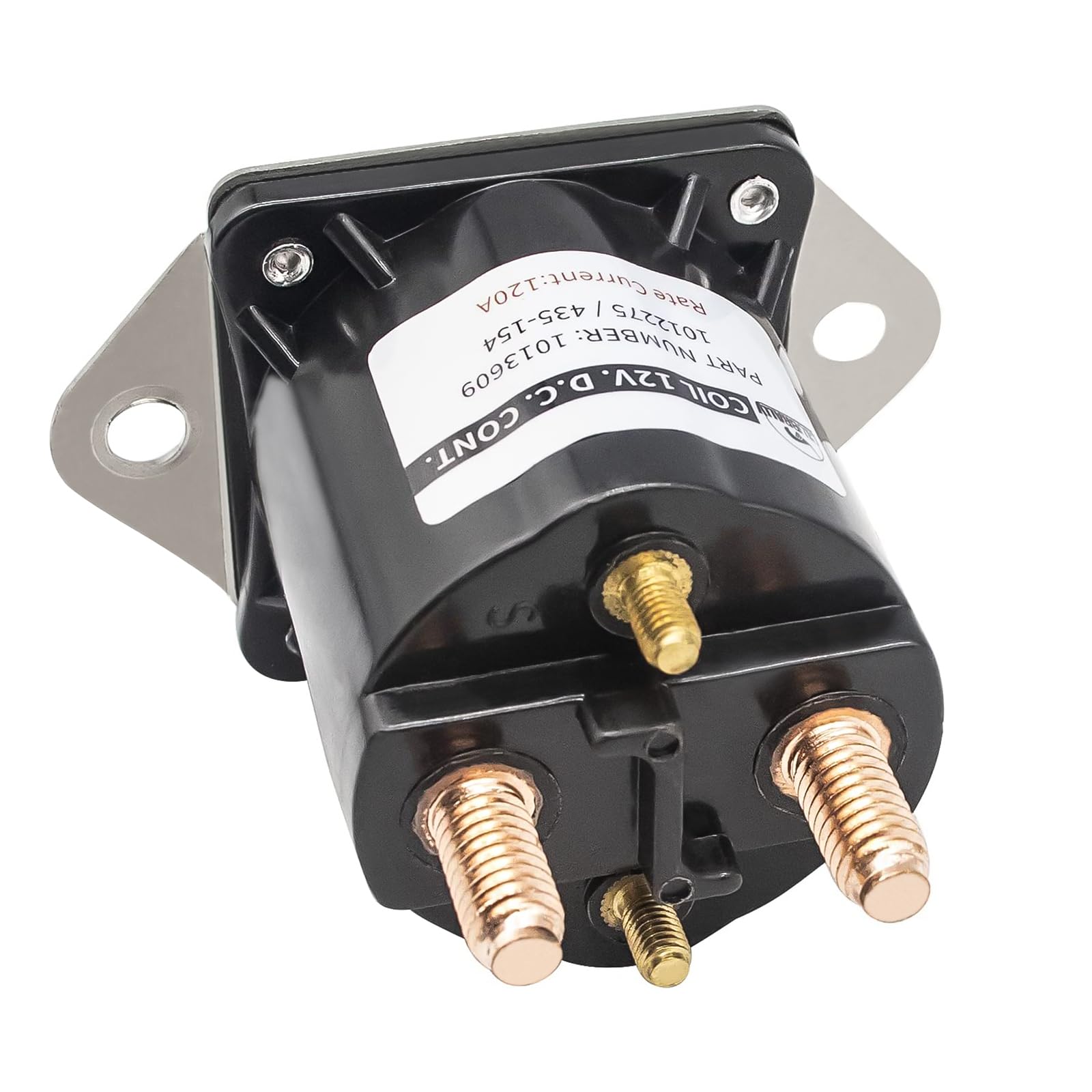 CLUBRALLY Golf Cart Gas Electrical LPL6003 12V New Solenoid Relay with Diode, Fits for Club Car Tempo 2018-Up and Club Car DS & Precedent 1984-Up, OEM#1013609,1014948