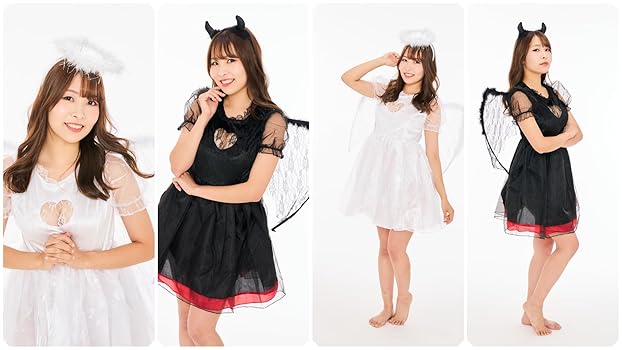 天使 鬼かわいいコスプレ 天使 鬼かわいいコスプレ
