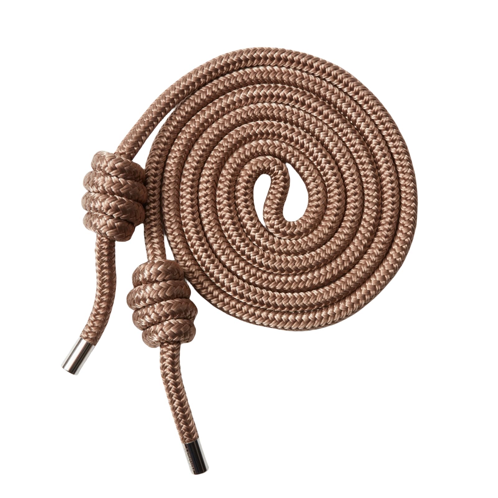 WEGYM Flow Rope - Corda per saltare per esercizi in casa, palestra, cardio, per salto freestyle, lunghezza regolabile, per principianti, 999 g, arenaria