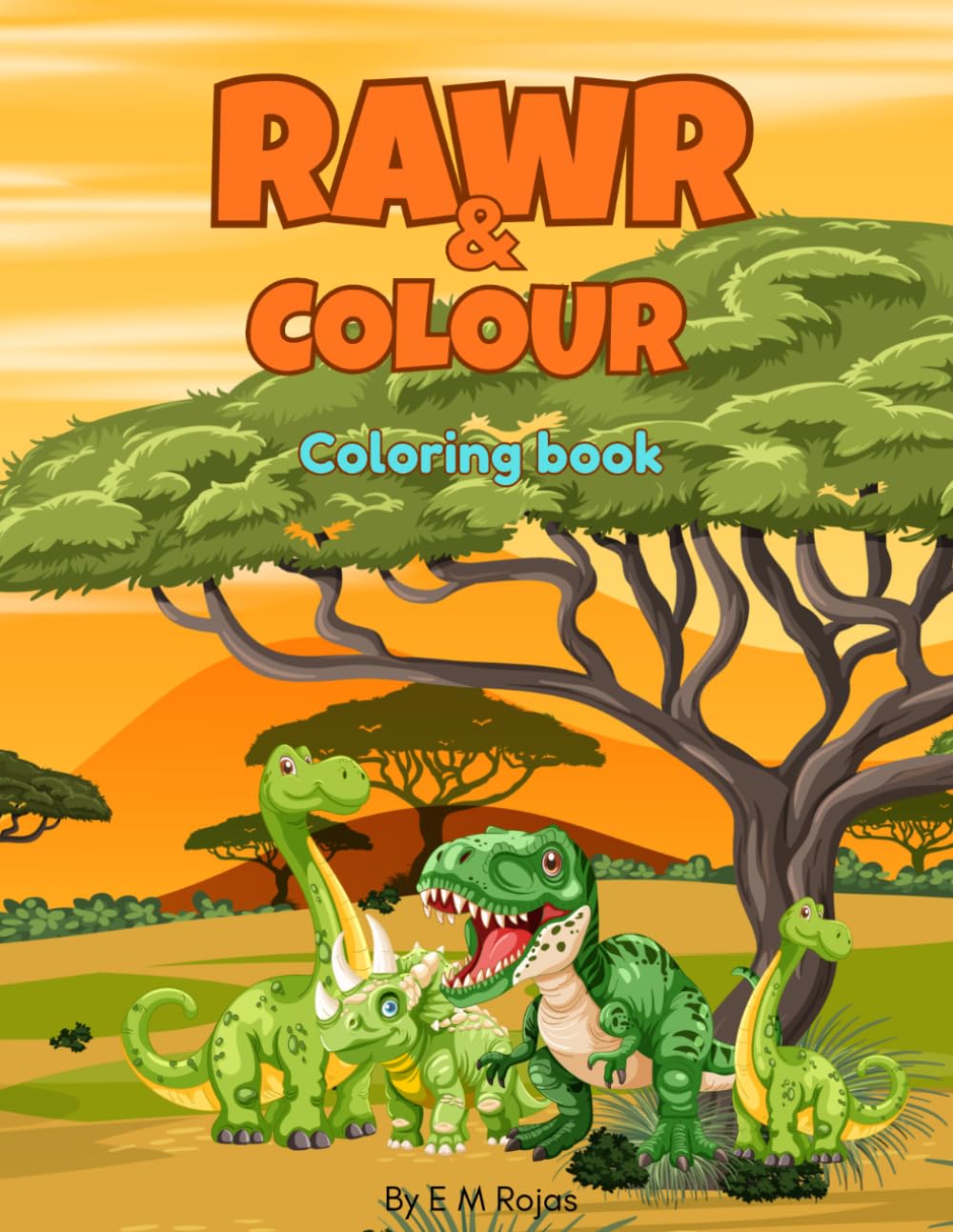 Rawr & Color: Is your little explorer ready for a prehistoric adventure? Raw & Colour! is more than just a coloring book; it’s a journey back in time ... for small hands and big imaginations.