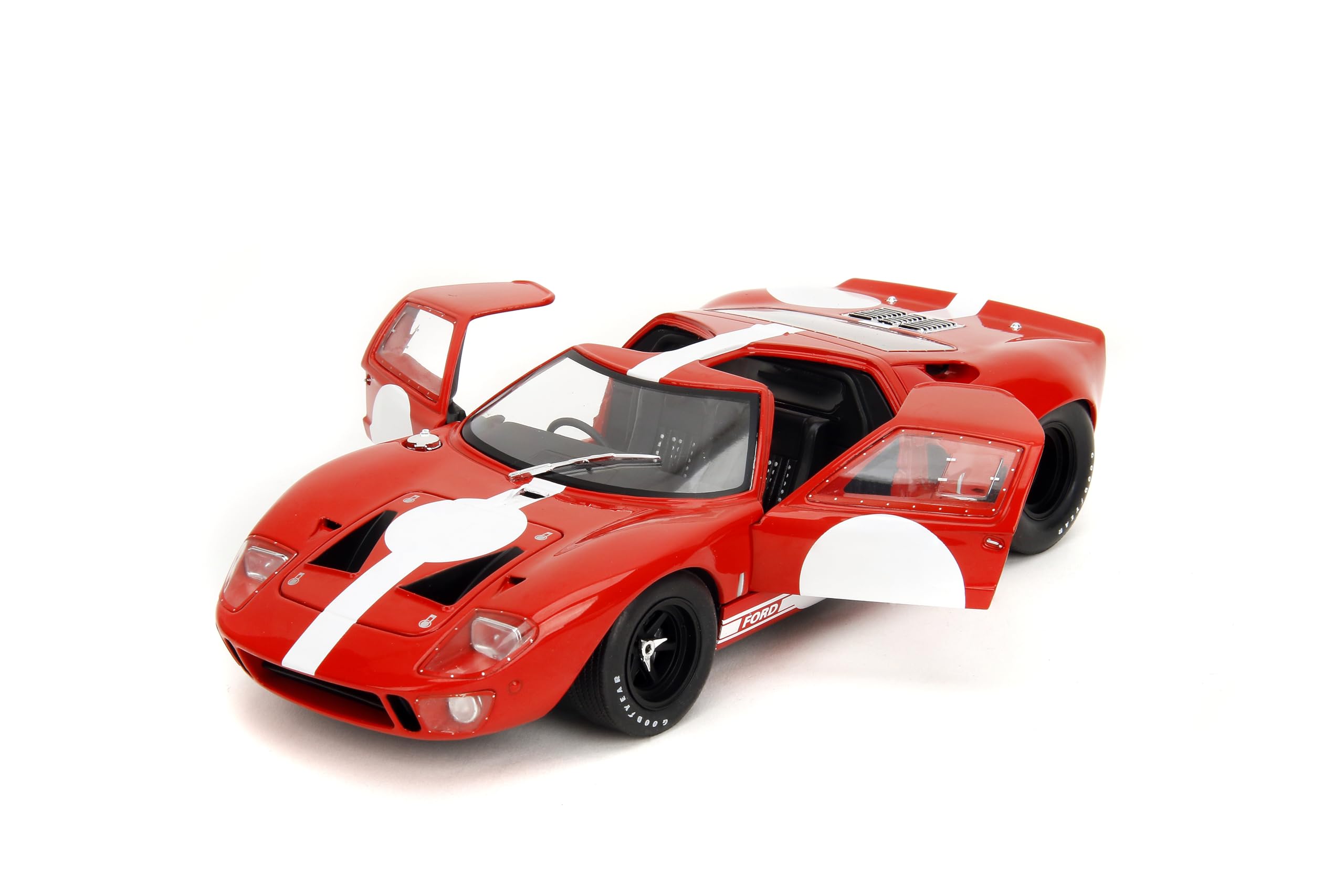 Jada Pink Slips 1968 Ford GT40 MK1-1:18 Scale Diecast Model with