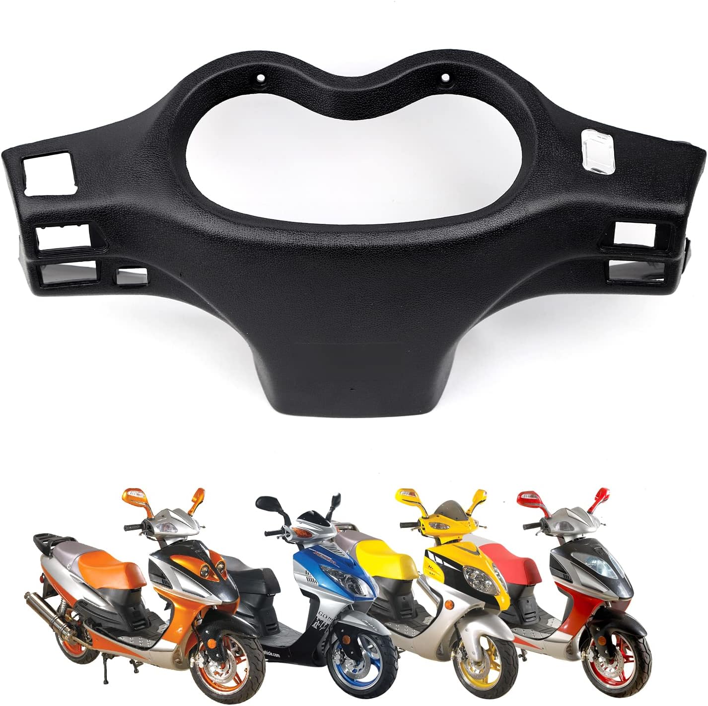 Minho 125cc 150cc Chinese Scooter Body Panel Speedemeter Cover Fit for GY6 Scooter Jonway YY125T-12,JMstar Eagle Falcon,Roketa MC-04 Fiji,Roketa MC-03 Tahiti
