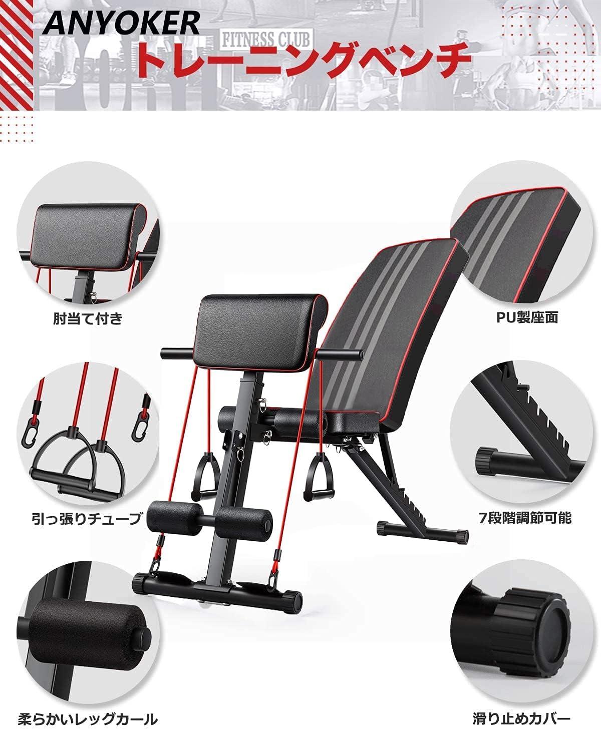 トレーニングベンチ マルチシットアップベンチ 折り畳み 耐荷重300kg フラッ Amazon.co.jp: トレーニングベンチ マルチシットアップベンチ