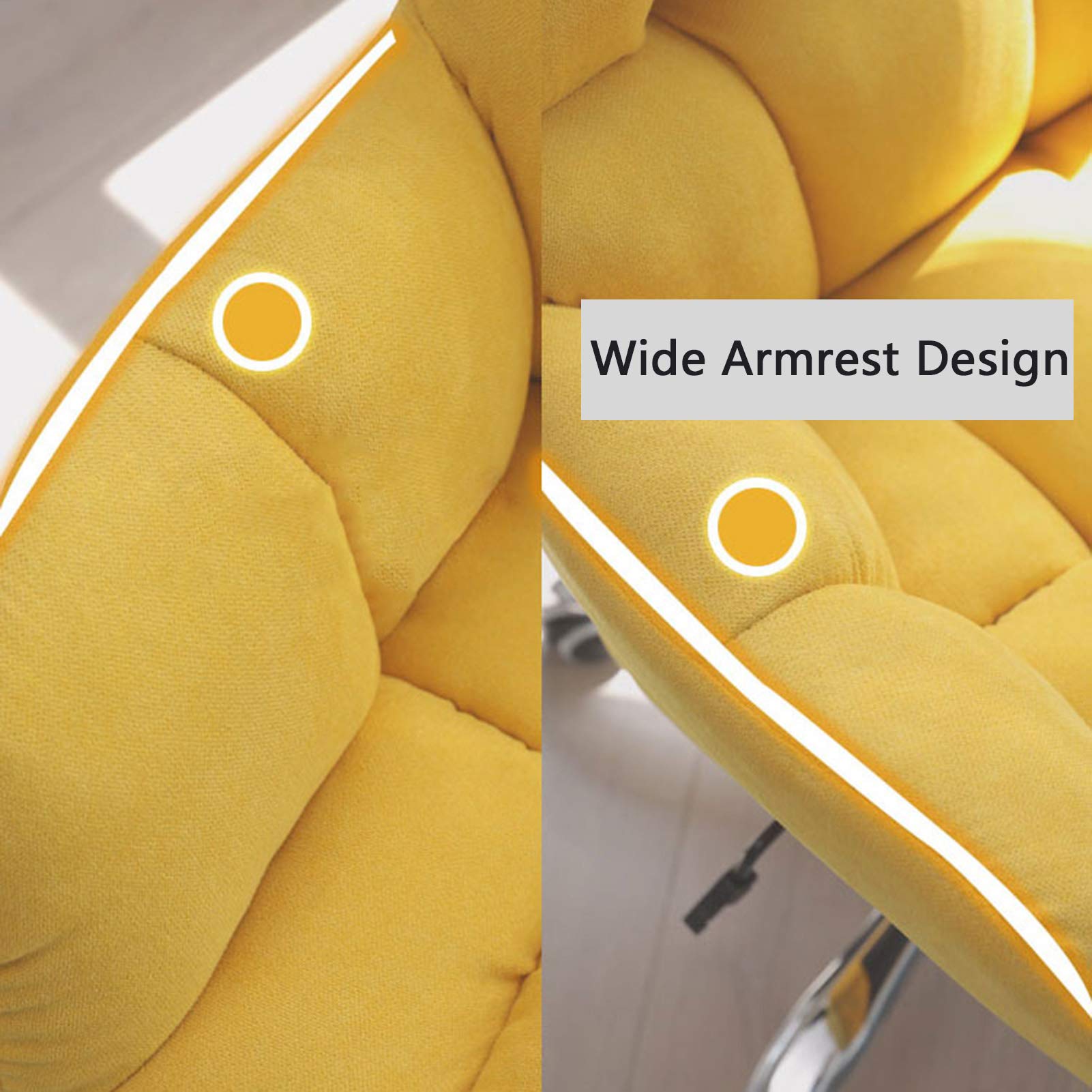 Ergonomiczne aksamitne krzesło biurkowe z ramionami nowoczesny design środkowe oparcie idealne do domowego biura dziewczęca urocza sypialnia różowe obrotowe