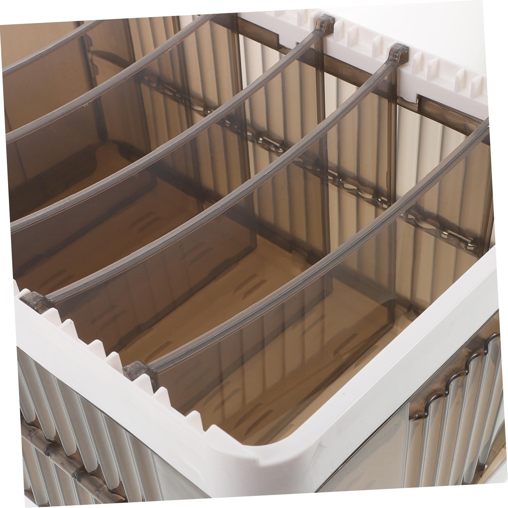 Scatola Portaoggetti Pieghevole Per Vestiti 7 Scomparti Organizer Per Guardaroba Cassetti Estraibili Organizer Per Biancheria Intima