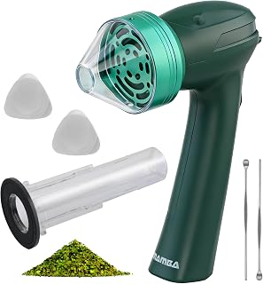 Mamba Grinders Electric Spice & Herb Grinder for the Kitchen. Easy to Use USB Rechargeable Grinder, 2g Green