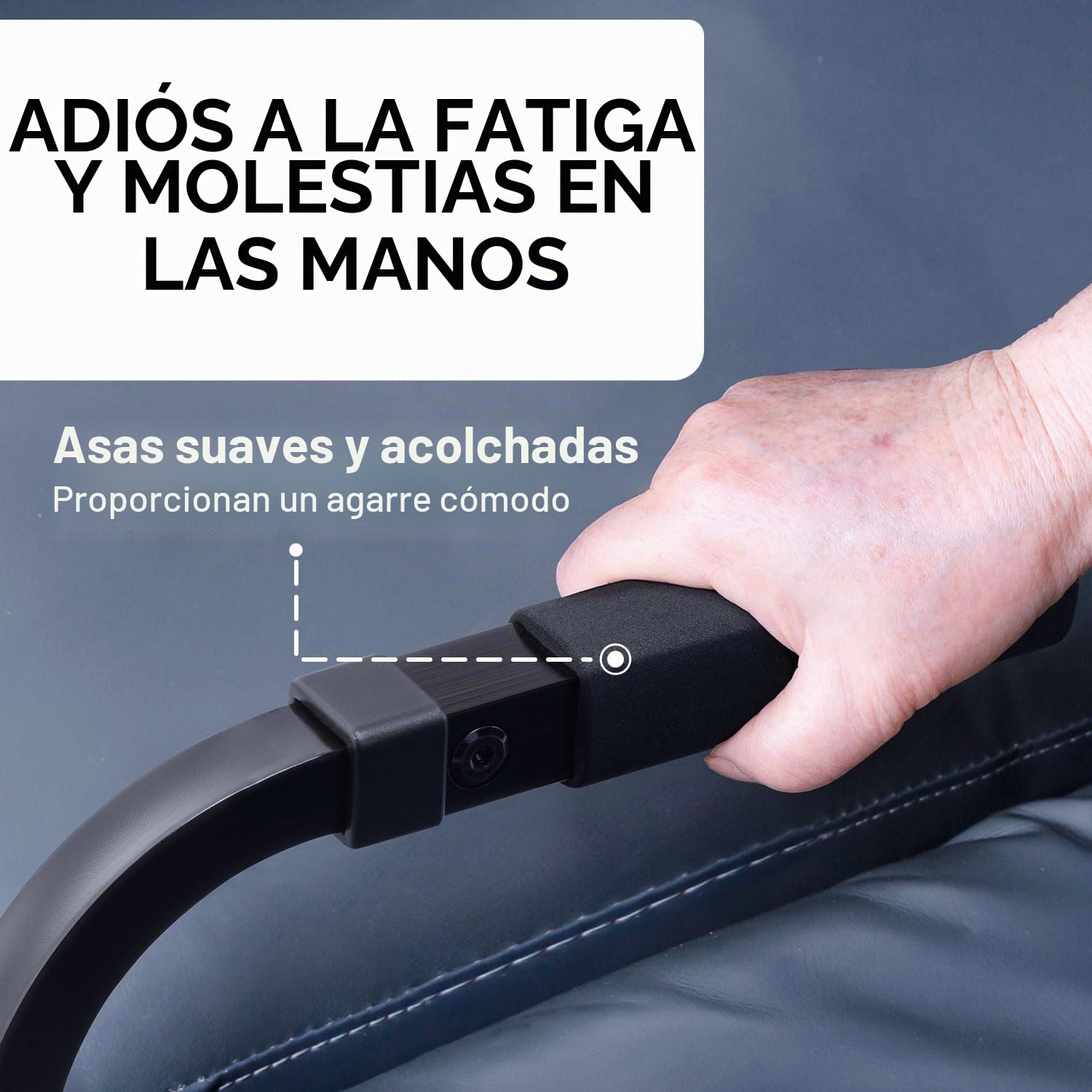 Soporte para silla de brazo, ajustable, resistente para ancianos, ayuda para movilidad para discapacitados, ayuda y equipo para personas mayores