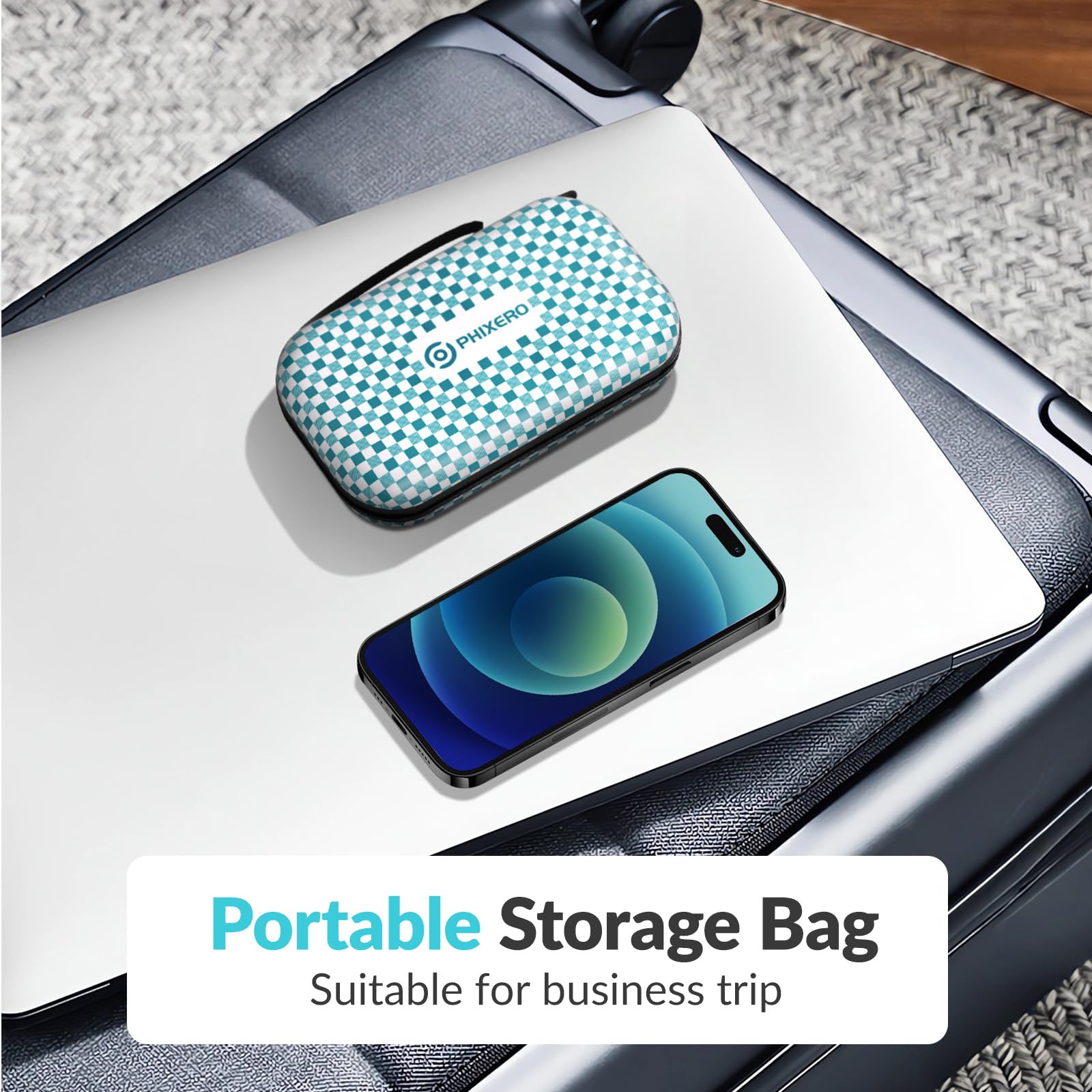 PHIXERO Stacja dokująca USB C 11 w 1 z obudową M.2 NVME SATA, koncentratorem USB-C z portami danych 10 Gb/s USB-C i USB-A, 4K HDMI, 100 W PD, 3 dane USB 3.0, Ethernet, MicroSD i TF, do laptopów i