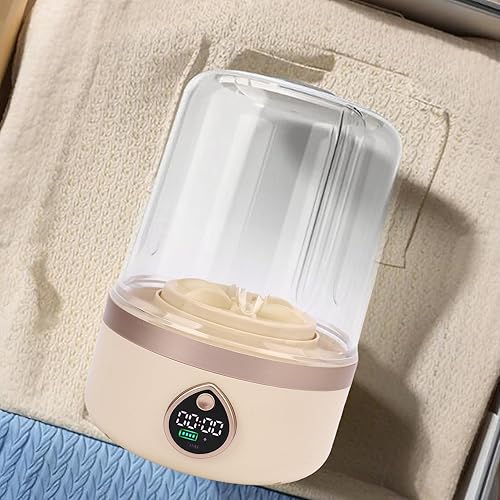 Miniatura 8 de Mini Washing Machine, Portable USB Powered Cordless Underwear Washer Compact for Apartment Dorm Travel Camping