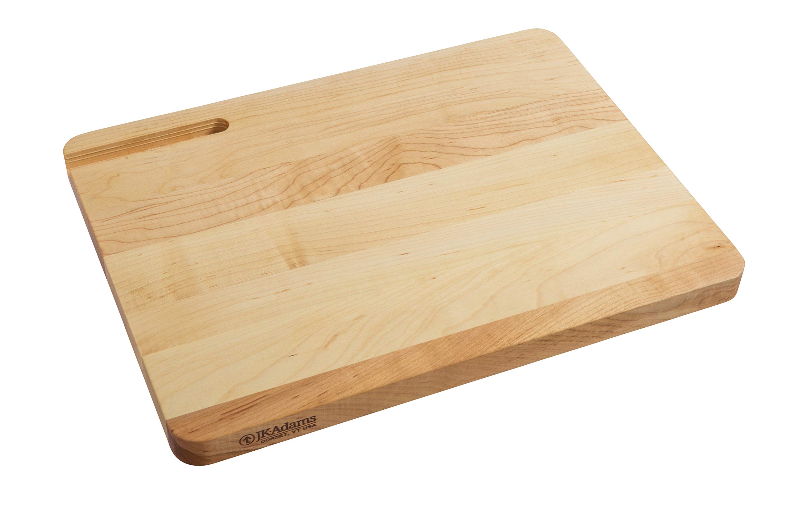 J.K. Adams 16-Inch-by-12-Inch Maple Wood Pro-Classic Cutting Board