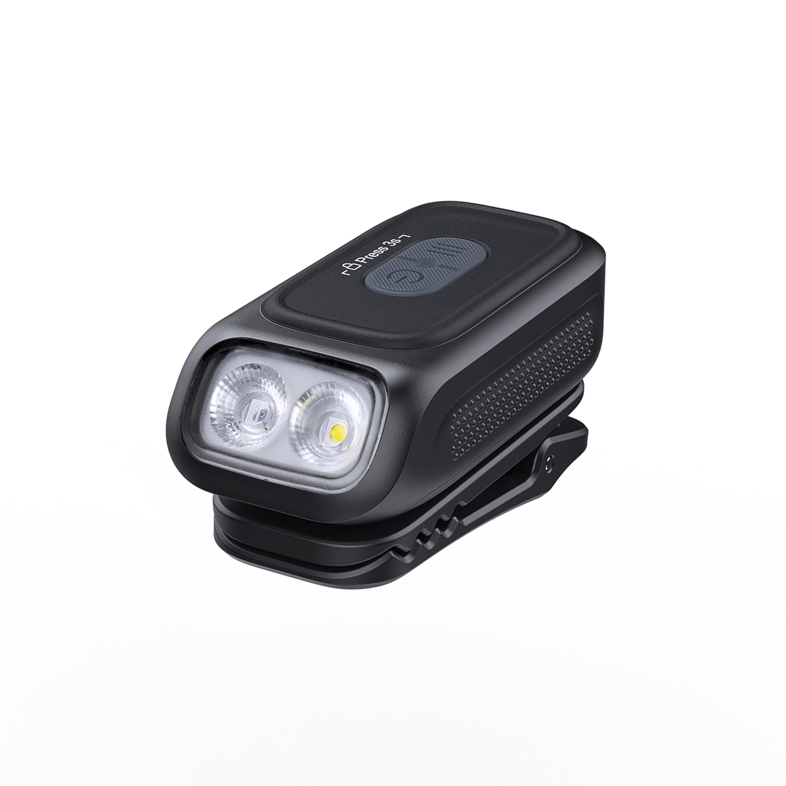 Fenix E04R Black Rechargeable EDC Torch and Beacon, 300 lumens, 46m, 87 hrs Max, 4 Level White Beam and 2 Level Red Beam, Multi-Colour Panel Light, IP66