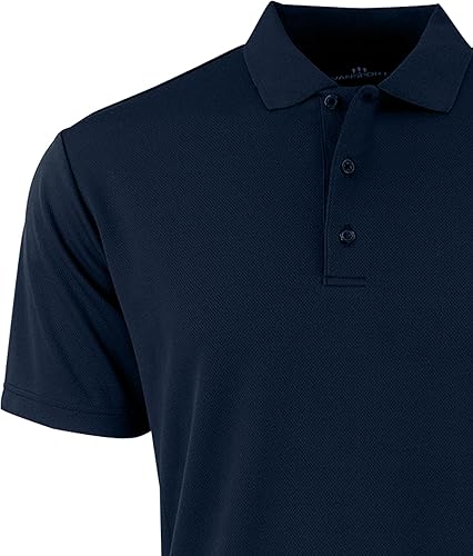Miniatura 19 de Vantage Apparel NCAA Mens Men's Collegiate Polyester Mesh Team Icon Polo