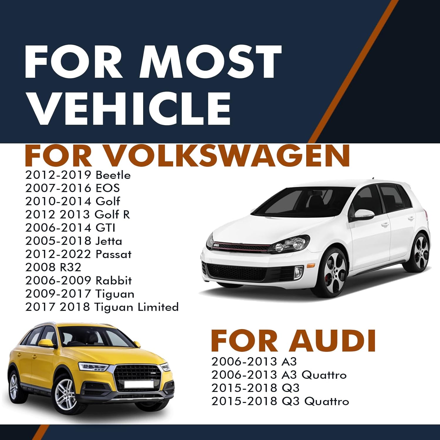 PM Auto Pair of 2 Front Left-Right Lower Suspension Ball Joint For 2005-2018 Volkswagen Jetta