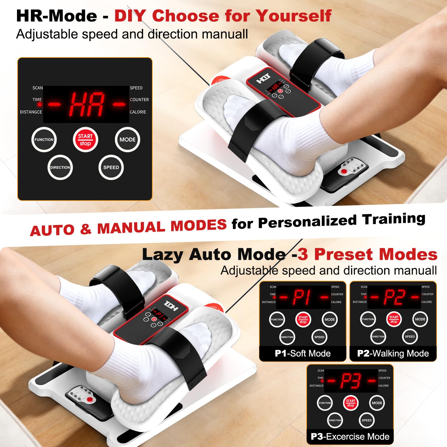 TDH Under Desk Elliptical...B0GX1TCQ7W | Encarguelo.com.ve