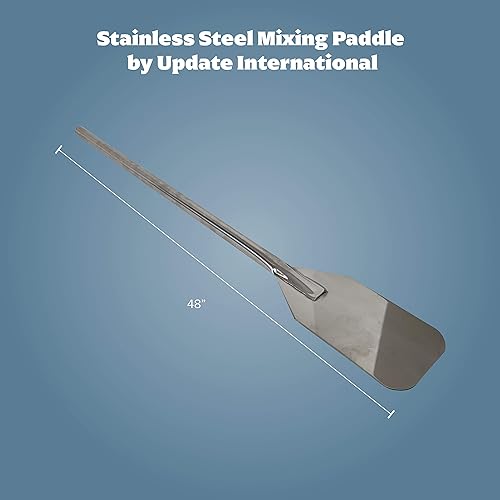 Miniatura 8 de Update International (MPS-36) 36" paleta de mezcla de acero inoxidable