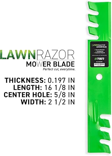 Miniatura 4 de 8TEN Kit de cubiertas de husillo de hoja para Exmark Lazer Z HP LHP4820KC LHP4821KA 48 pulgadas 103-1105 103-6583 1-323515
