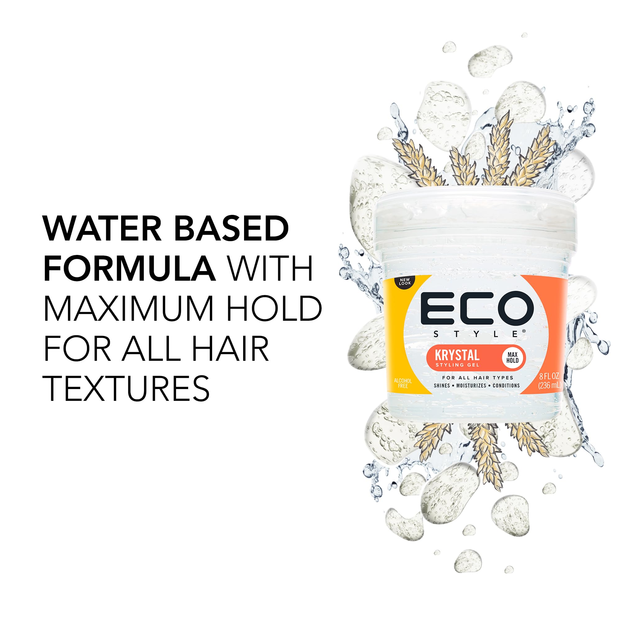 Wosk Eco Styler Styling Gel Kristal (473 ml)