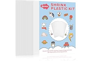 Warckon Shrink Art Sheets - Unleash Your Inner Artist with Endless Creative Possibilities