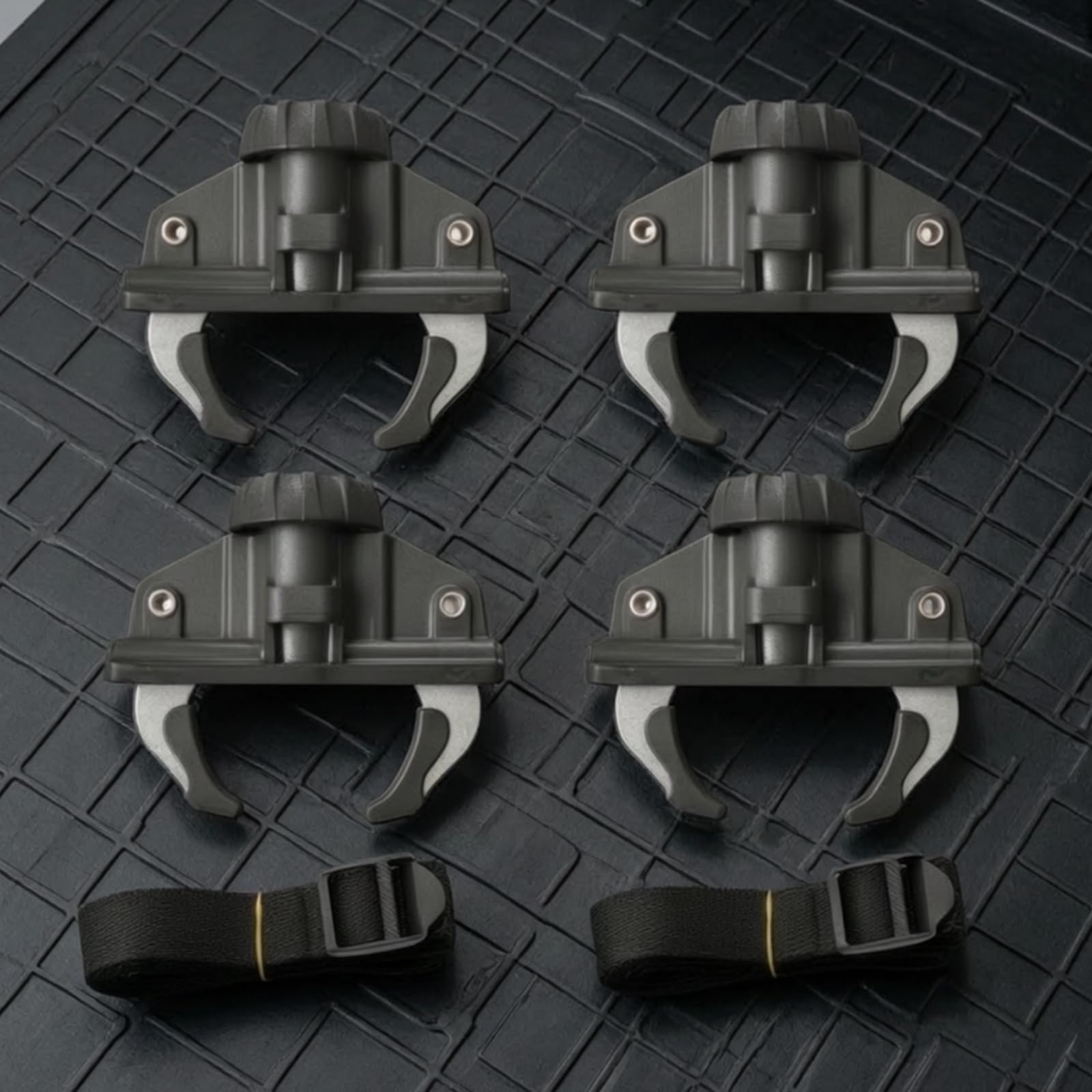 4 Pièces Pince Fixation avec Sangle