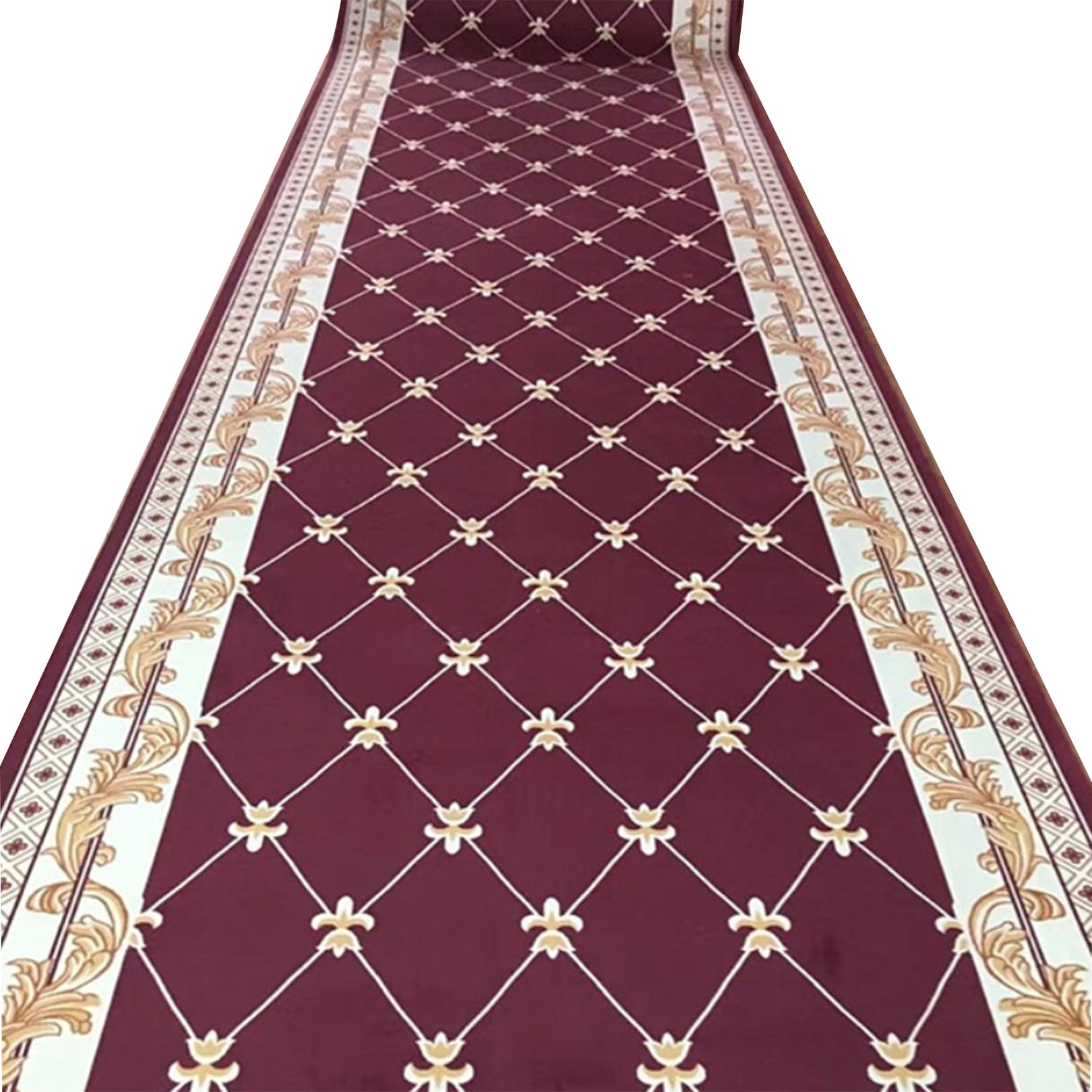 Tapis de passage lavable marron avec dossier antidérapant sécurisé