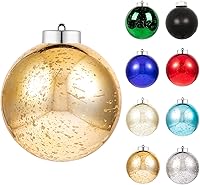 Vista 9 de XmasExp - Juego de 24 adornos de Navidad inastillables, bolas de árbol de Navidad, decoraciones para bolas de árbol de Navidad, 40 mm/1.57