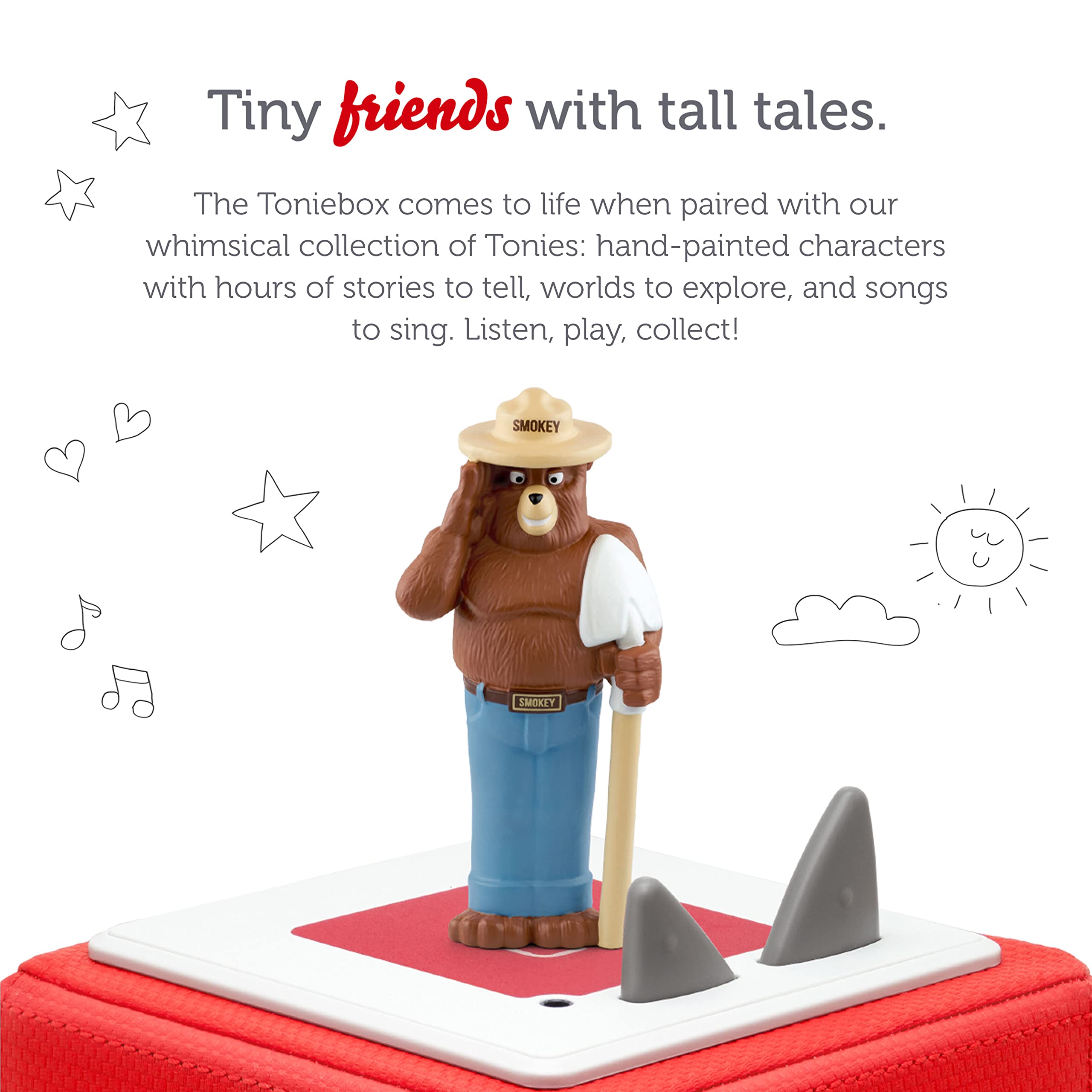 Tonies Smokey Bear Audio Toy Figurine