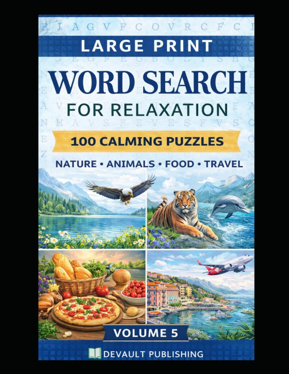 Large Print Word Search for Relaxation – Volume 5