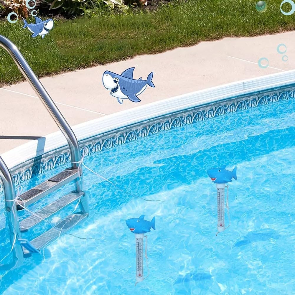 Termometro galleggiante in PVC per piscine che fornisce un monitoraggio accurato della temperatura per varie applicazioni idriche (A)