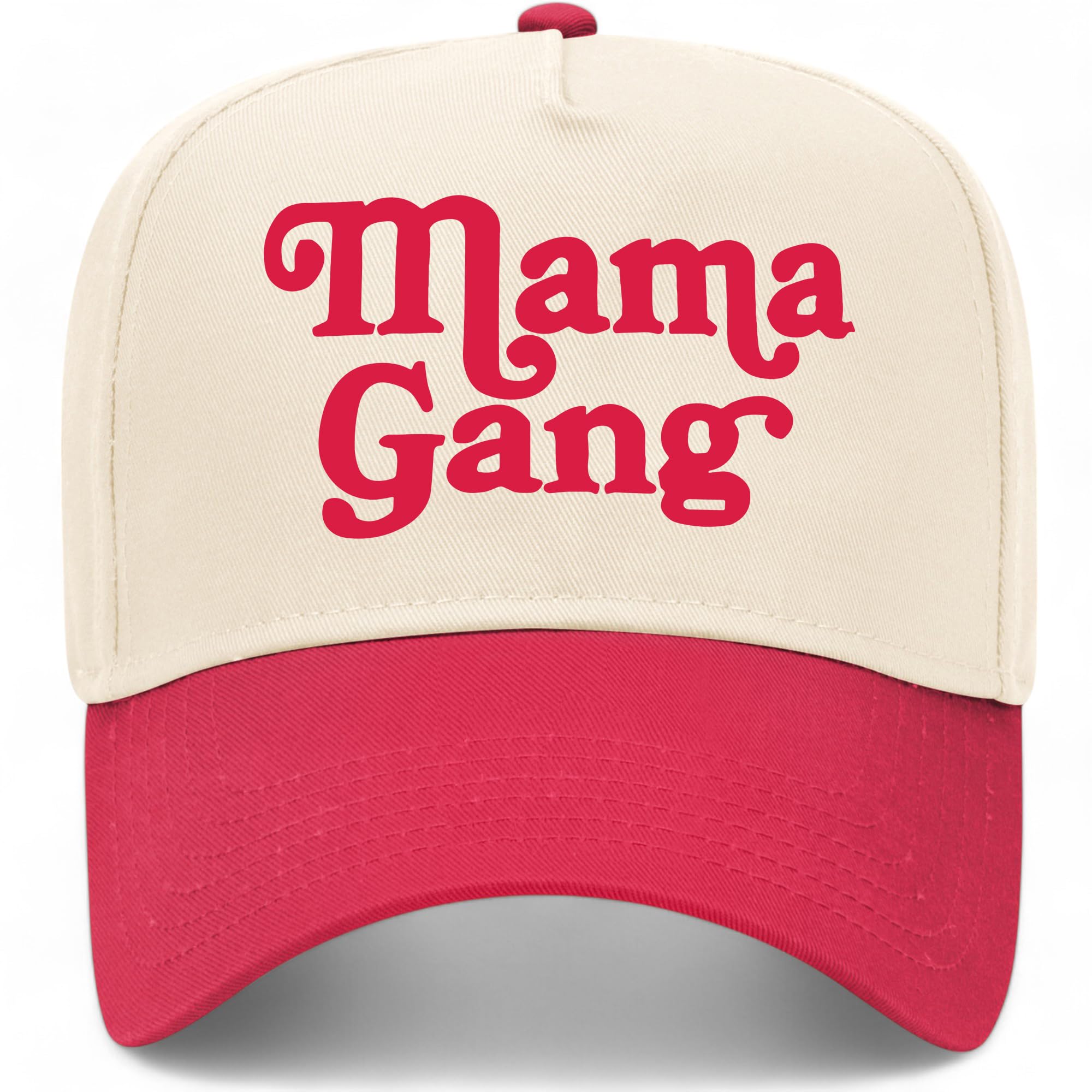 Mama Gang Vintage Trucker Hat | for Moms & Mothers Day | Premium Snapback Baseball Hat for Men & Women