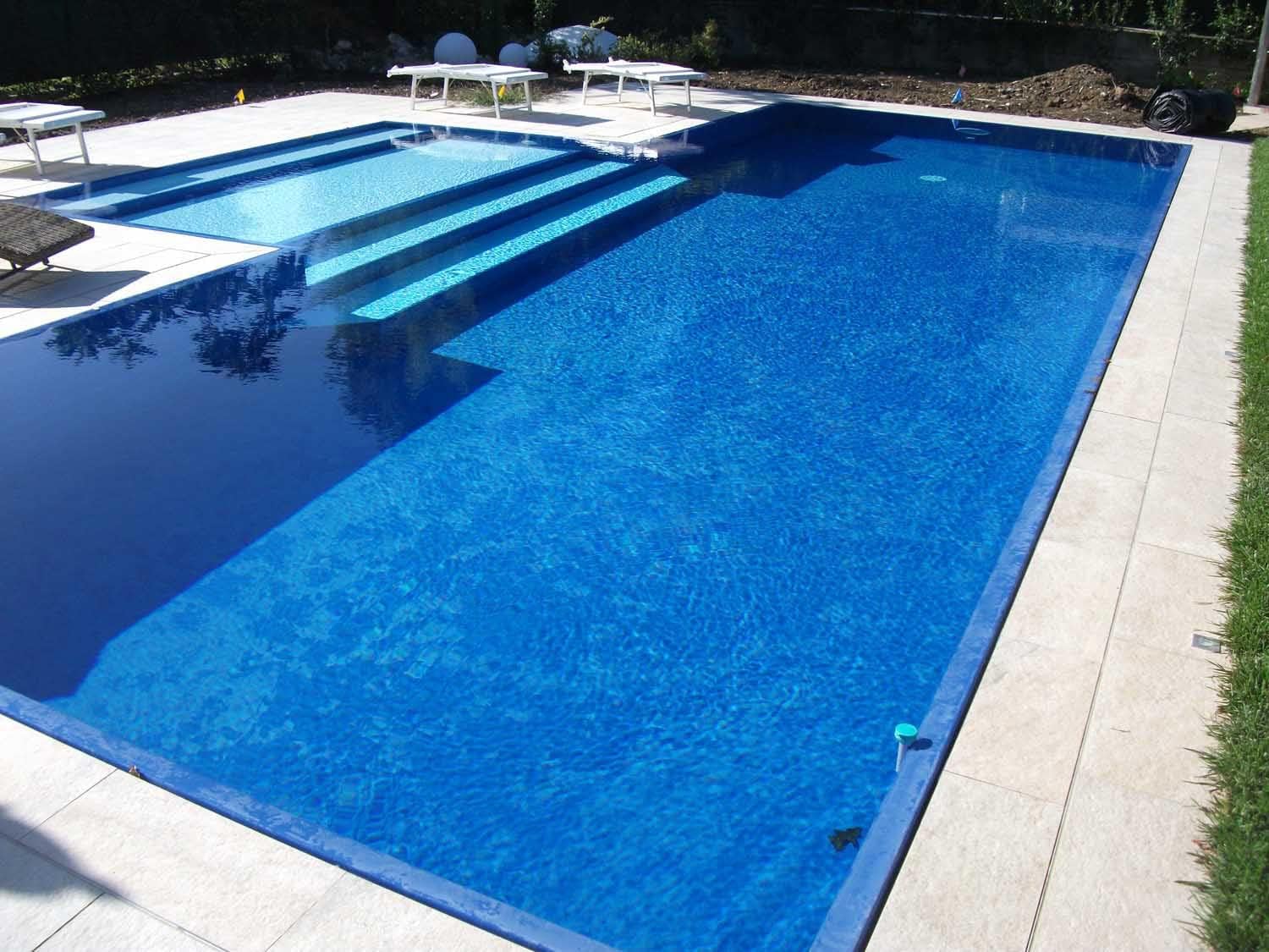 Hyper-Plast Vernice Impermeabilizzante per Piscine - Rivestimento Plastico, Idrorepellente, Facile Applicazione - Disponibile in Vari Colori e Formati. (Blu RAL 5015, 6 KG)