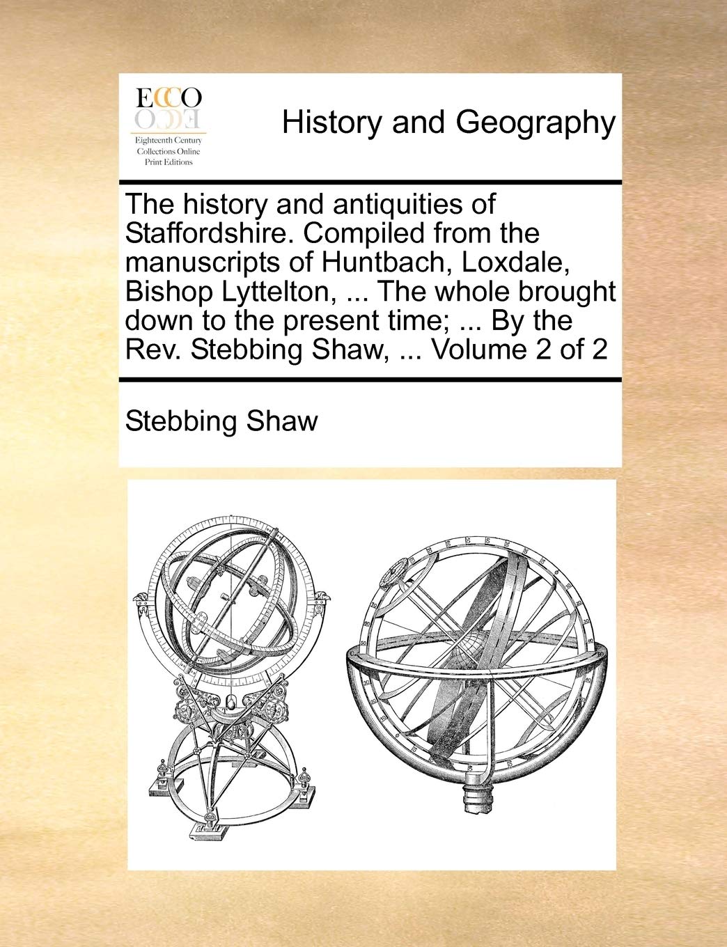 History and Antiquities of Staffordshire Volume 2