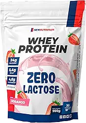 Newnutrition Whey Zero Lactose - 900G Morango -