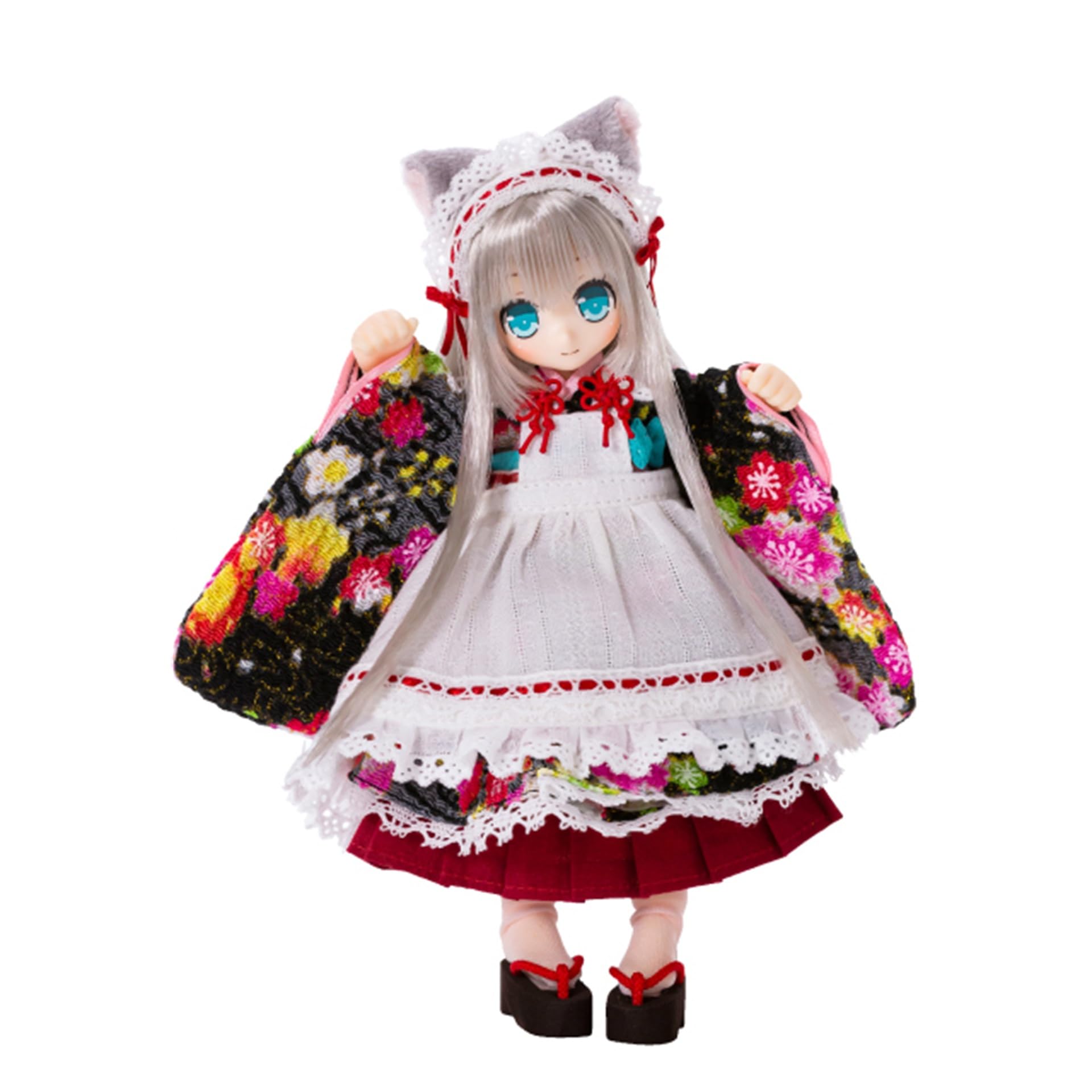 カルト・ド・ヴィジット　アンティークポートレート　子猫を抱く少女 カルト・ド・ヴィジット アンティークポートレート 子猫を抱く