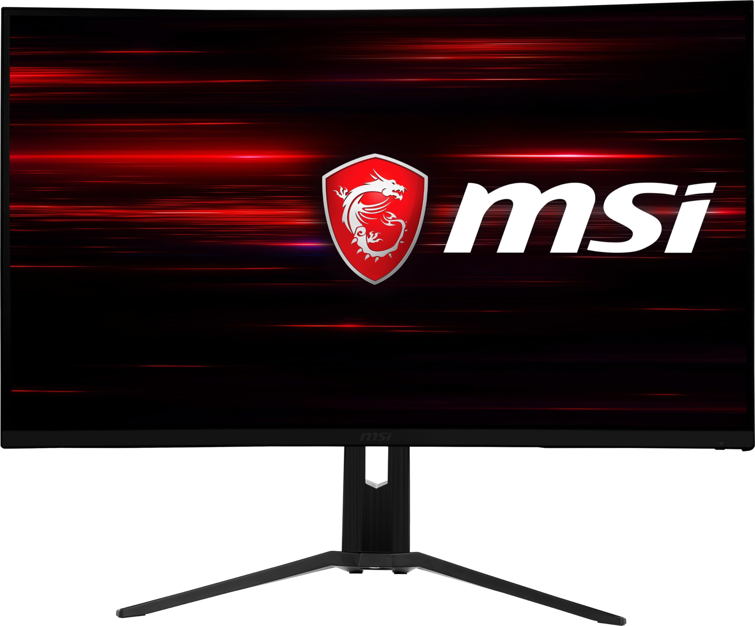 MSI Optix MAG321CURV Curved Gaming Monitor - 31.5 Inch, 16:9 UHD (3840 x 2160), 4K, VA, 1500R, RGB Mystic Light, Adjustable Stand, DisplayPort, 2x HDMI, Type-C, Anti-Flicker, Less Blue light, Black