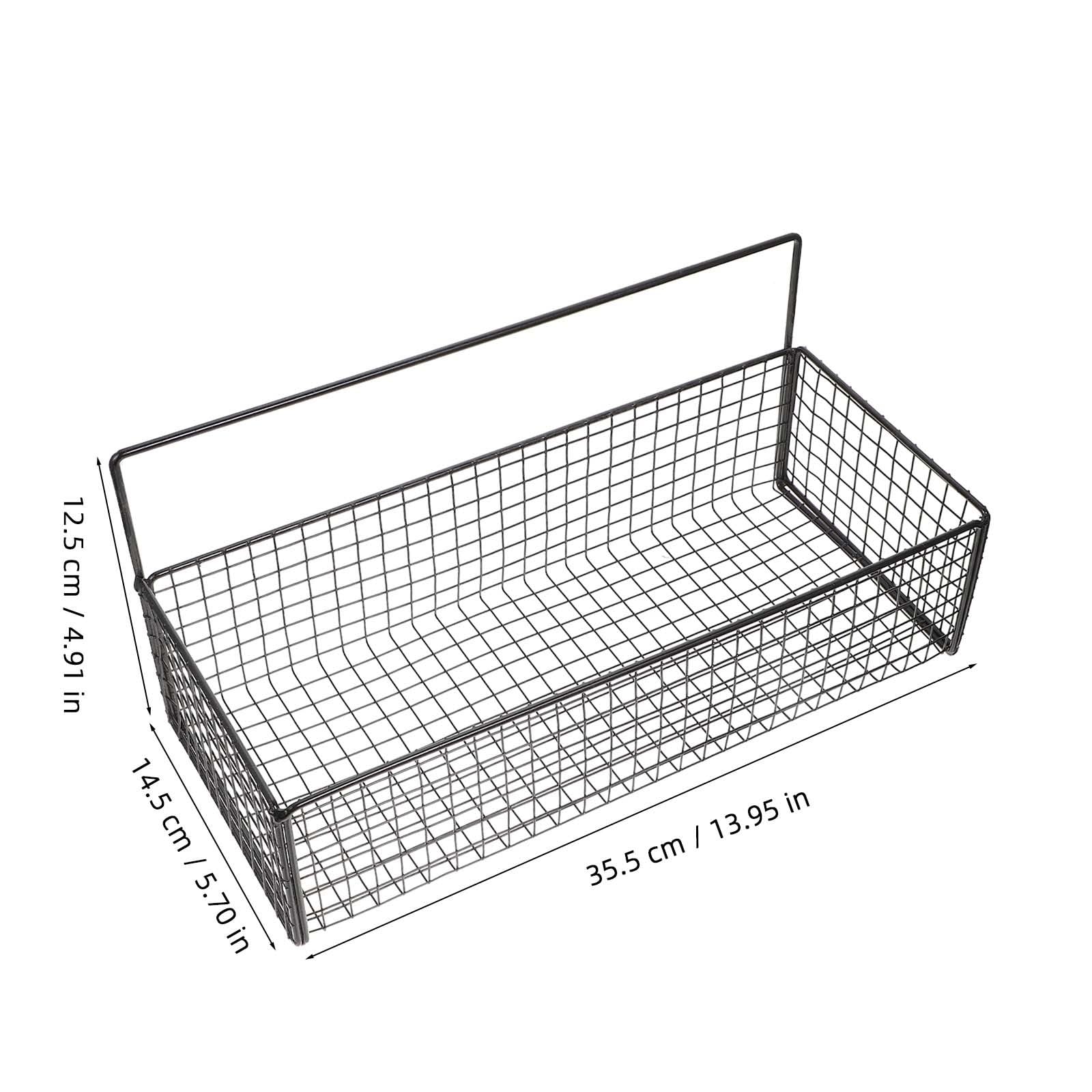 Gatuida Cesta Colgante de Hierro para Cocina en Pared, Organizador Práctico y Ahorrador de Espacio para Almacenar Jengibre y Frutas