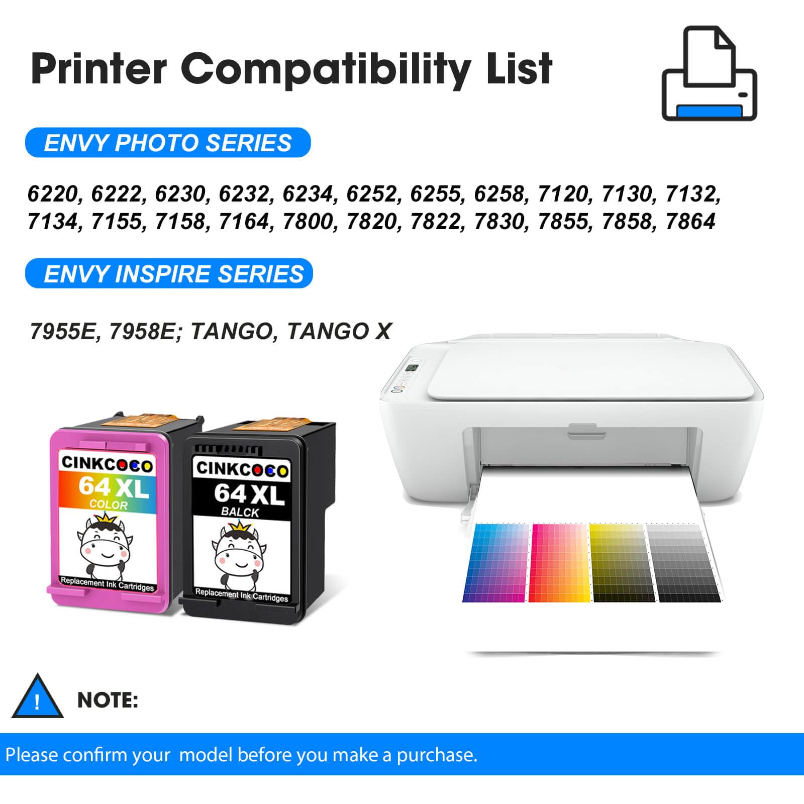 Yowell 364XL Cartucce Compatibili Per HP 364 364 XL Per HP Photosmart 5520 5510 5520 5524 Deskjet 3520 Officejet 4622 4622, 5510 5520 5524 6520 5515 7520 - Foto 10
