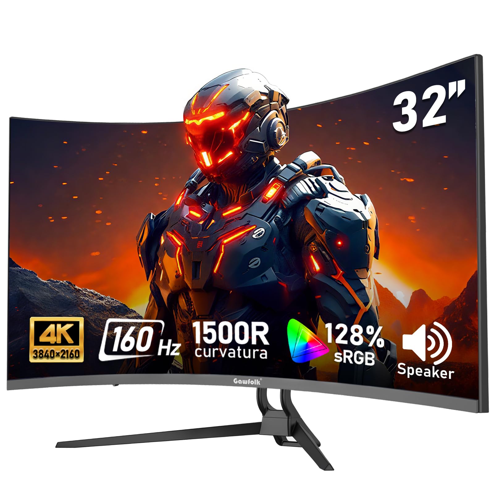 Gawfolk 32 Curved Monitor