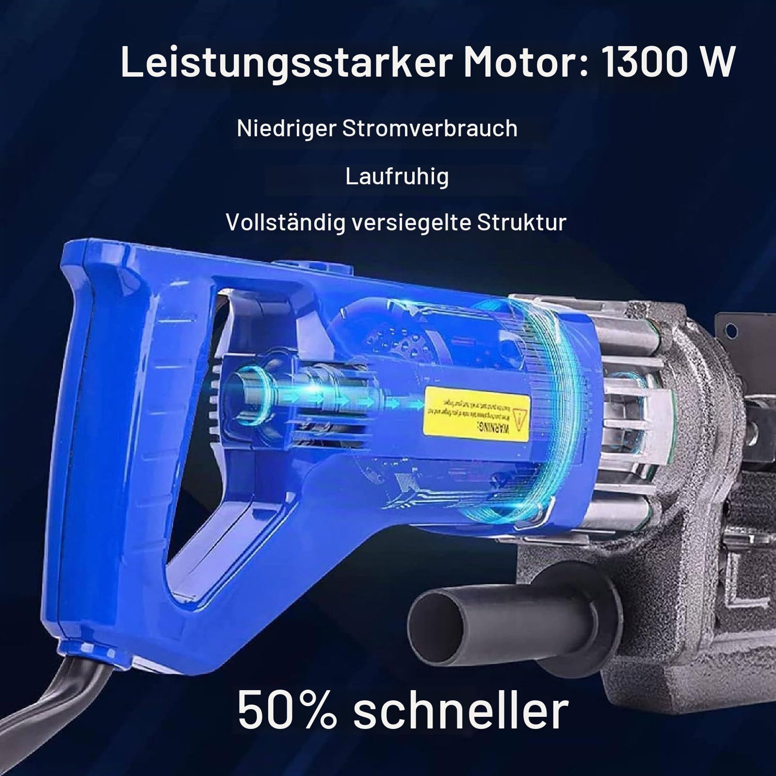 1300 W Elektrischer Hydraulischer Locher, Hydraulische Stanzmaschine Mhp-20 Mit 5 Matrizen (ø 6,5–20,5 Mm), Stanzgeschwindigkeit: 2–3 Sekunden,FüR Stahl, Eisen, Aluminium, Kupfer,Channel-Steel