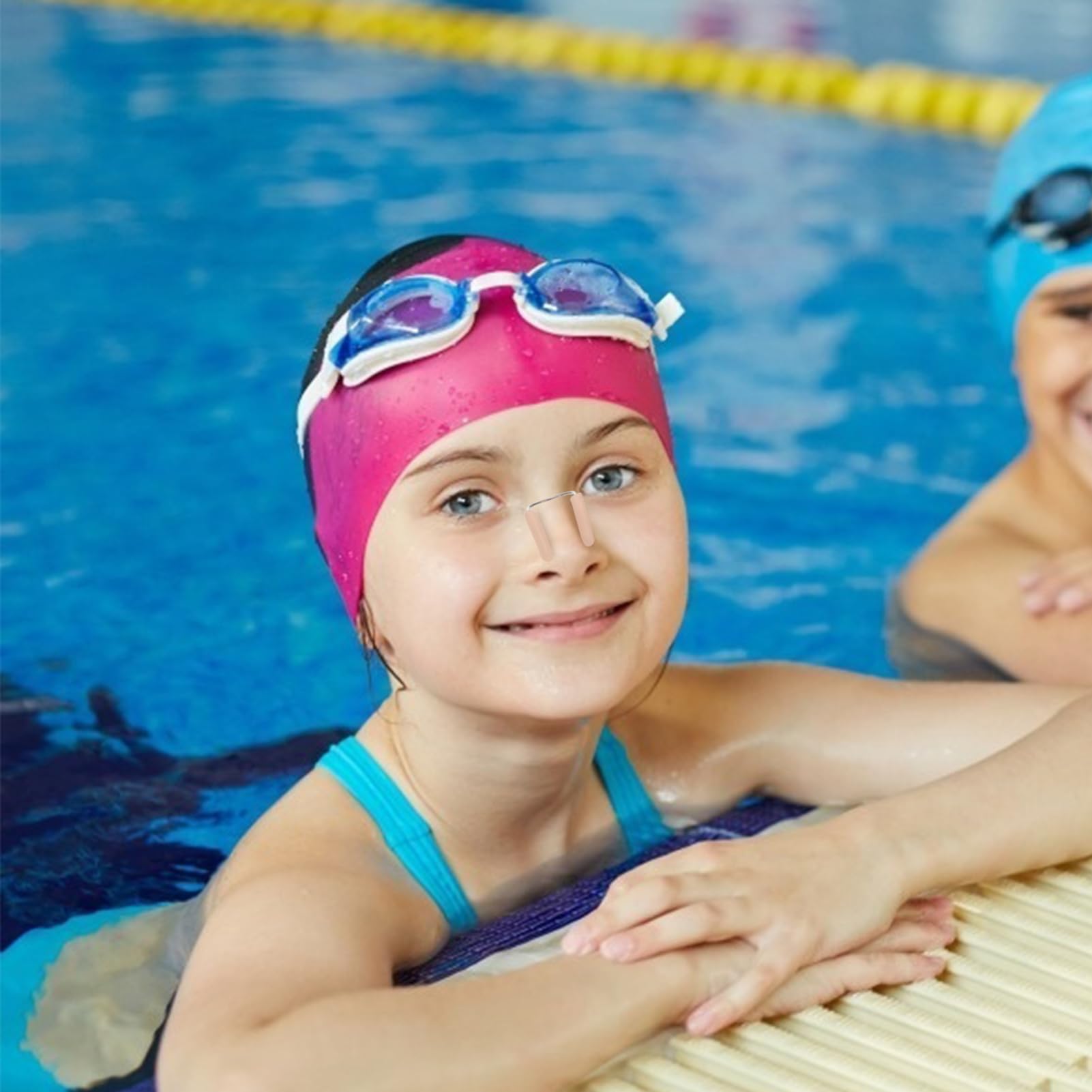 Sosoport Clip De Nariz De Natación Pinzas para La Nariz Natación Adulto Clips De La Nariz para Nadar Color Júnior Clip De Nariz Bajo El Agua Tapón Nasal De Natación Beige