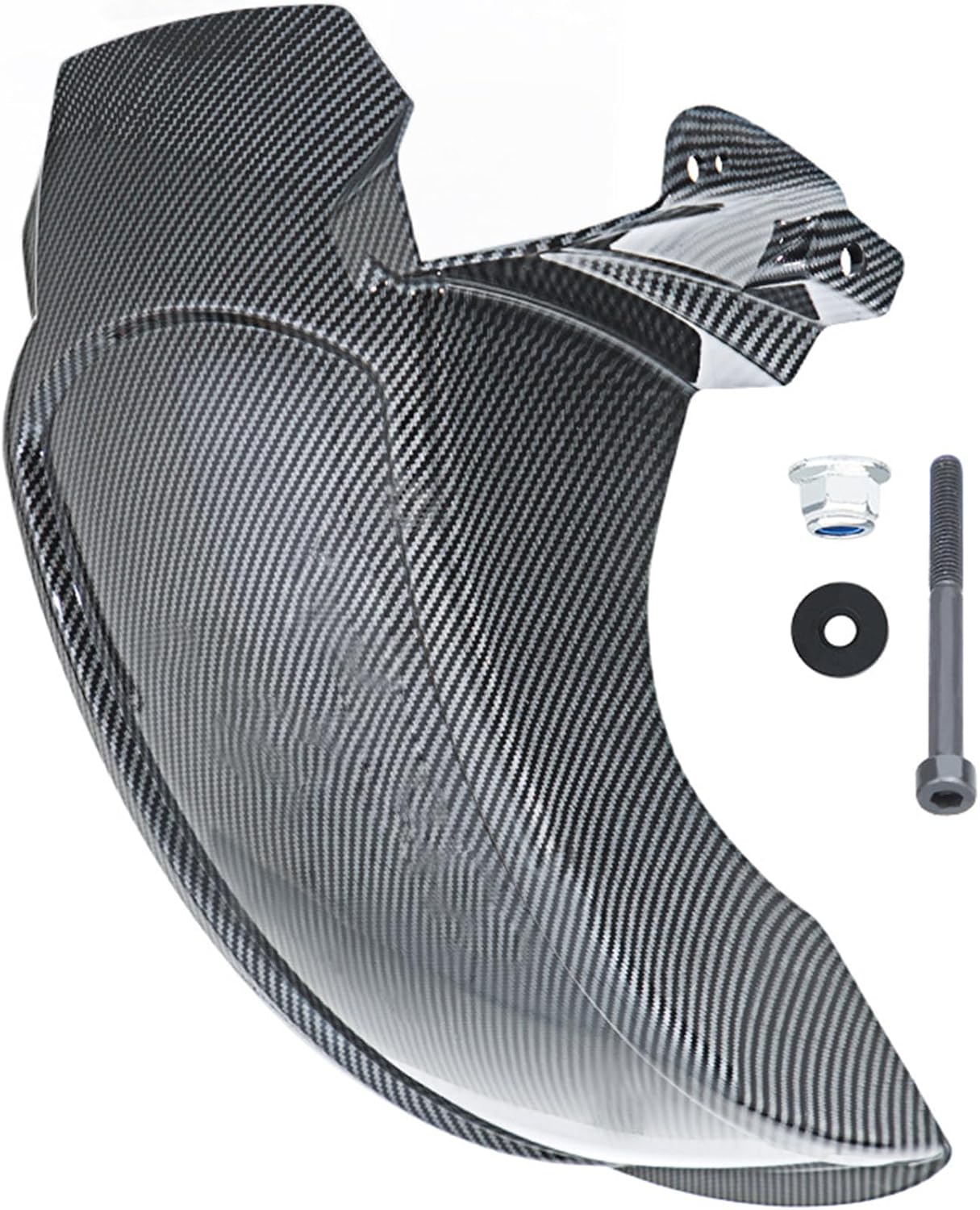 Reinforced Rear Wheel Protector Covers Guard for XMAX300 Motorcycles Combines Functional Design with Aerodynamic Profile Carbon Look Motorcycle Mudguard Protector