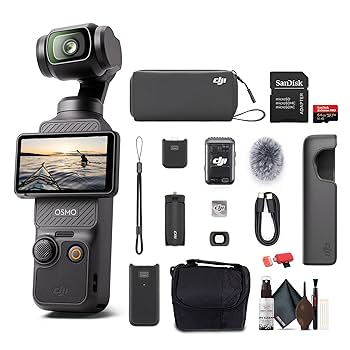 Amazon.com : DJI Osmo Pocket 3 Creator Combo, 3-Axis