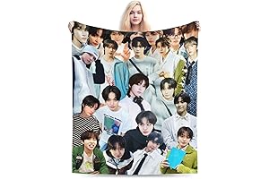 NCT Wish Riku Ultra-Soft and Versatile Fleece Blanket