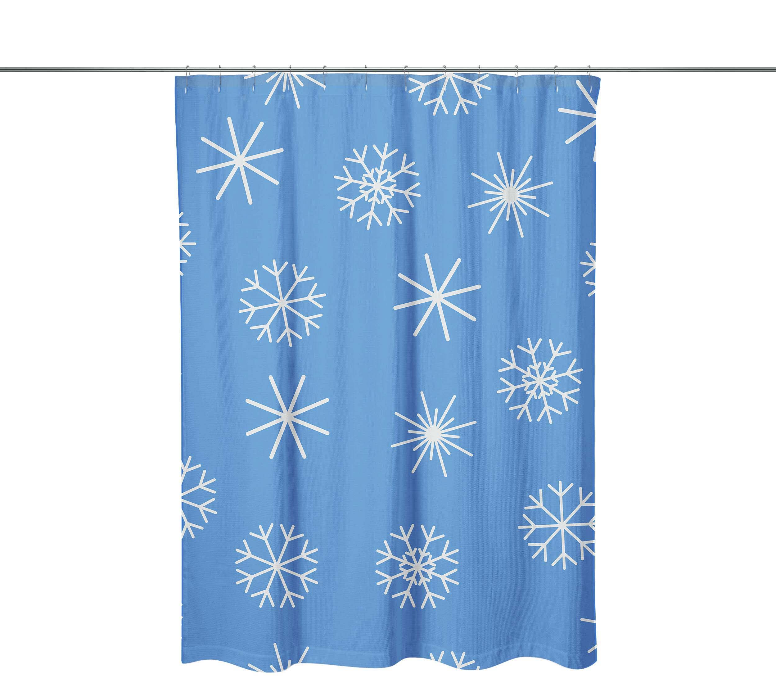 Bonamaison Shower Curtain, Polyester, Multicolor, 150x200