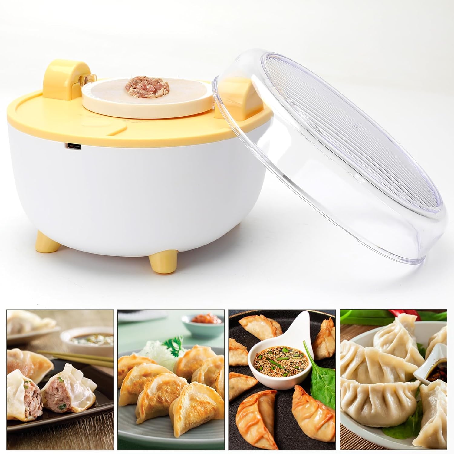 Electric Dumpling Maker Machine, Automatic Dumpling Press