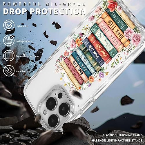 Miniatura 5 de DAIZAG Funda para iPhone 16, 15, 14, 13 Pro Max, compatible con MagSafe, funda personalizada para teléfono para niñas y mujeres, regalo para amantes