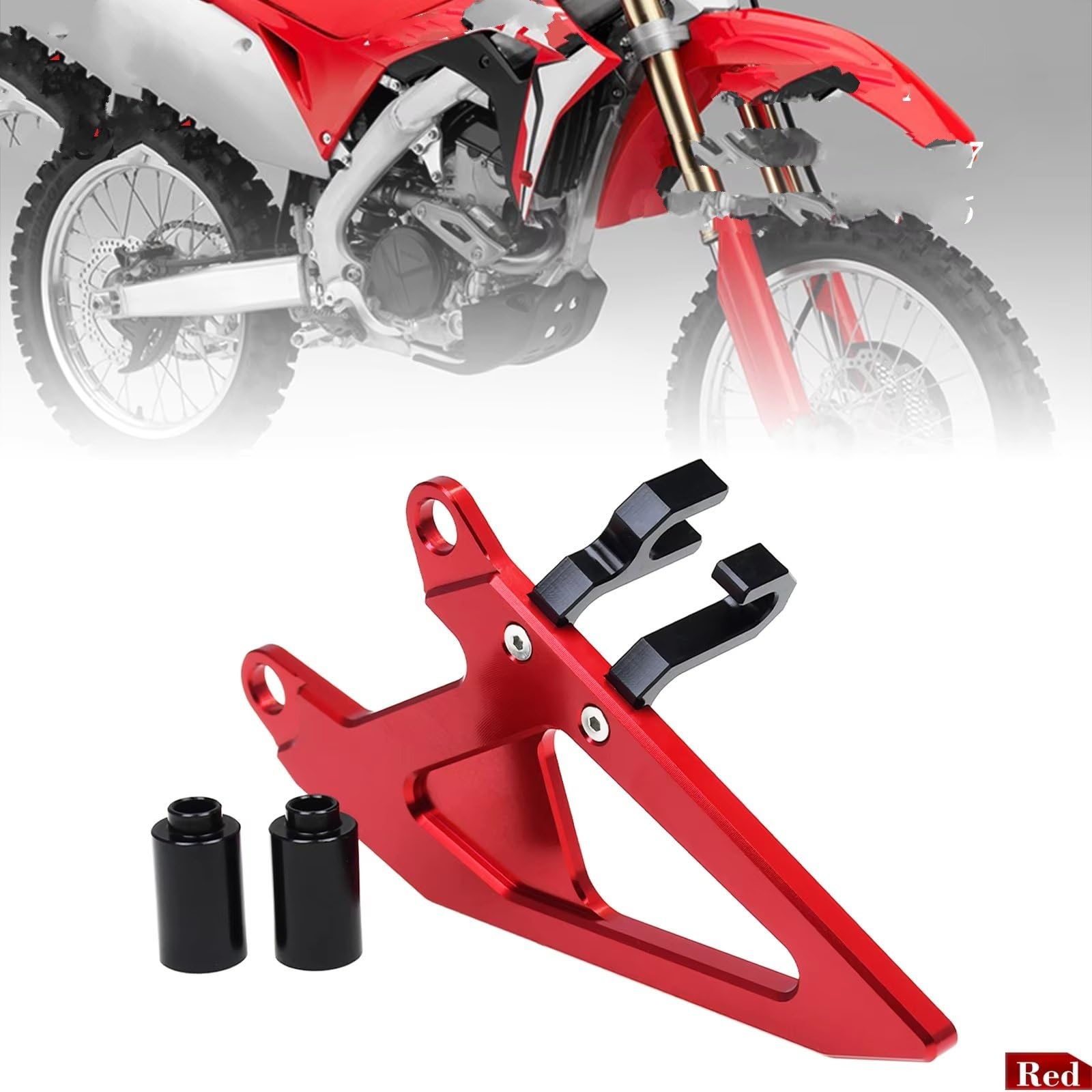 Cubierta de piñón Delantero de Motocicleta para CRF250R CRF450R Cubierta de piñón Delantero | Proteja su motocicleta de arena, piedras y salpicaduras de barro que vuelan.